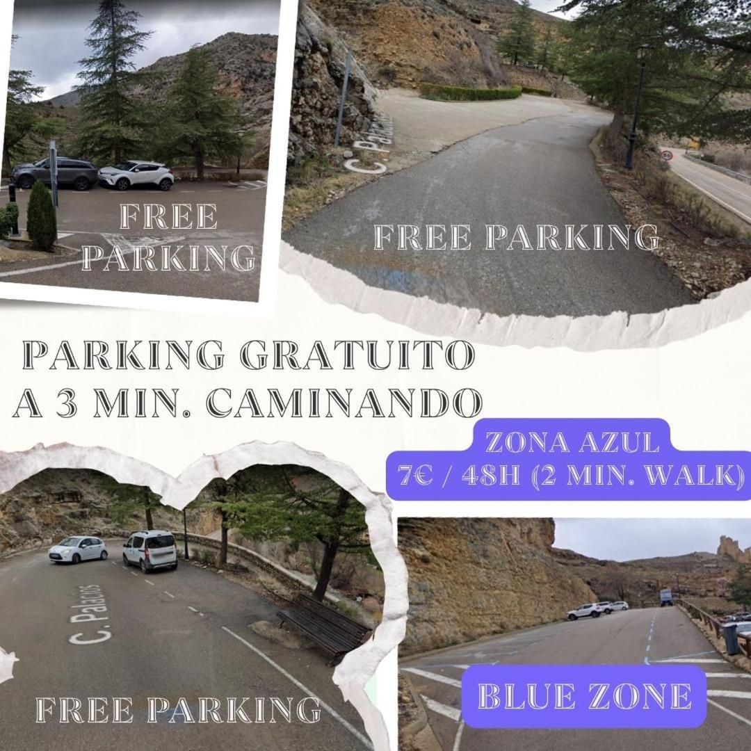 Mirador De Palacios- Centrico Con Vistas Y Parking Cerca Albarracín Exterior foto